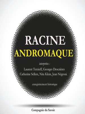 cover image of Andromaque de Racine